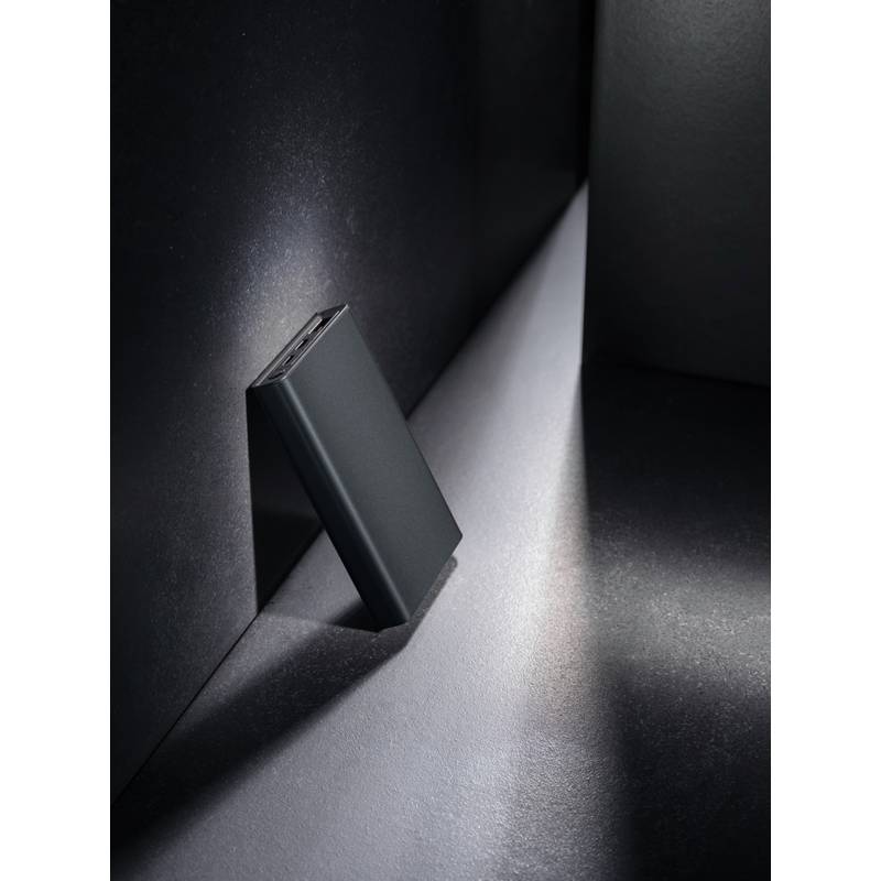 Powerbanka Terra 5 000mAh z RCS rec. hliníka a ABS, sivá Powerbanka Terra 5 000mAh z RCS rec. hliníka a ABS, sivá