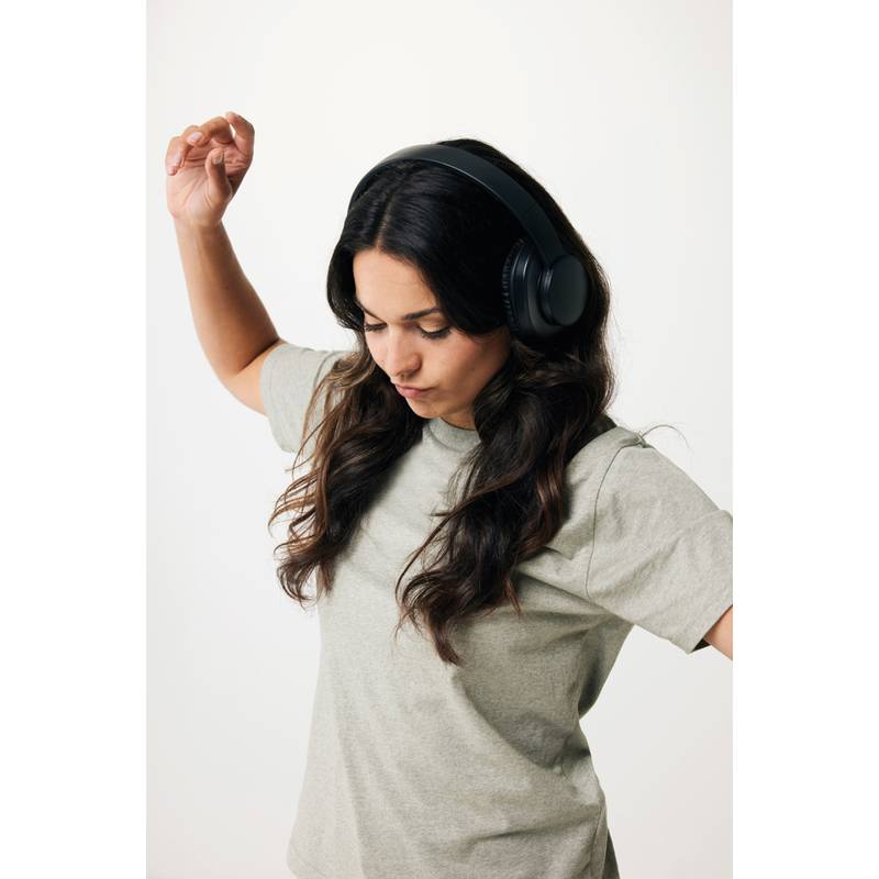 Bezdrôtové slúchadlá Terra z RCS recykl. hliníka, sivá Bezdrôtové slúchadlá Terra z RCS recykl. hliníka, sivá