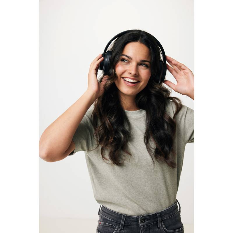 Bezdrôtové slúchadlá Terra z RCS recykl. hliníka, sivá Bezdrôtové slúchadlá Terra z RCS recykl. hliníka, sivá