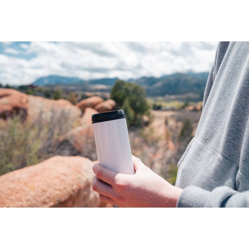 Termohrnek Metro z RCS recyklované oceli, bílá Termohrnek Metro z RCS recyklované oceli, bílá