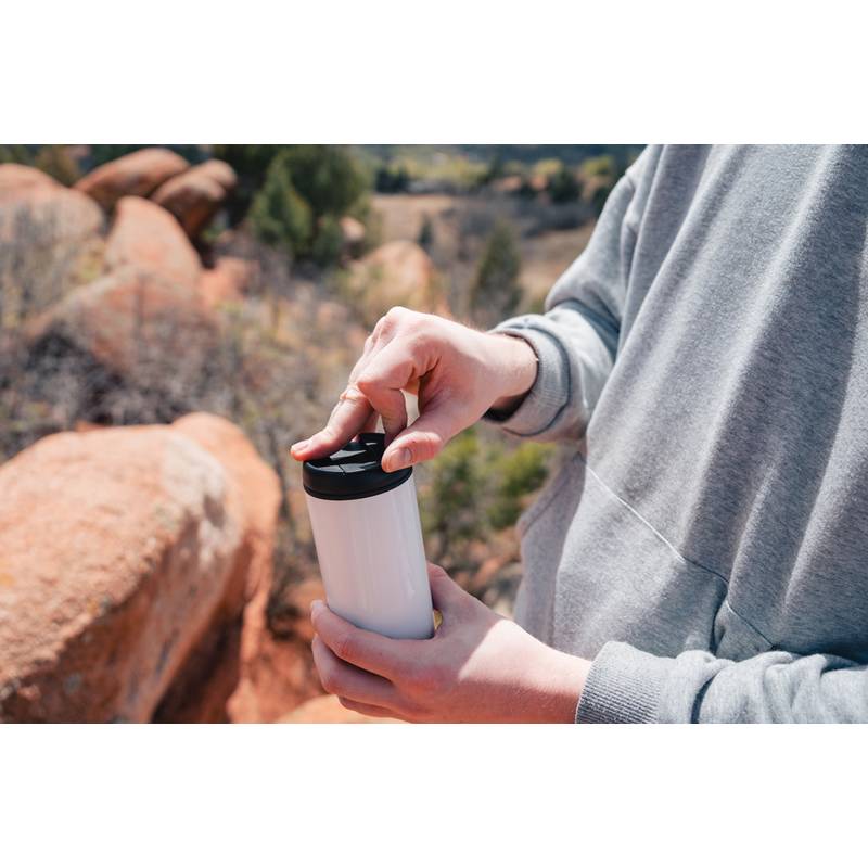 Termohrnek Metro z RCS recyklované oceli, bílá Termohrnek Metro z RCS recyklované oceli, bílá