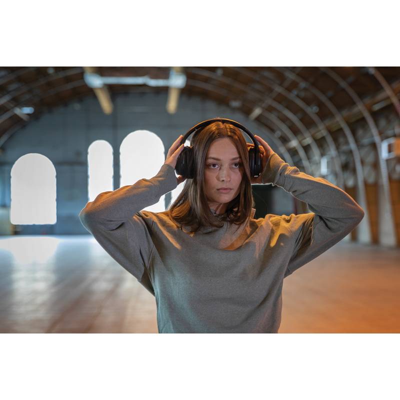 Sluchátka Urban Vitamin Palo Alto z RCS rec. plastu, černá Sluchátka Urban Vitamin Palo Alto z RCS rec. plastu, černá