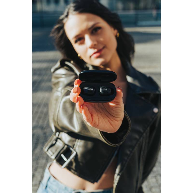 ENC TWS sluchátka Urban Vitamin Palm Springs z RCS RABS, černá ENC TWS sluchátka Urban Vitamin Palm Springs z RCS RABS, černá