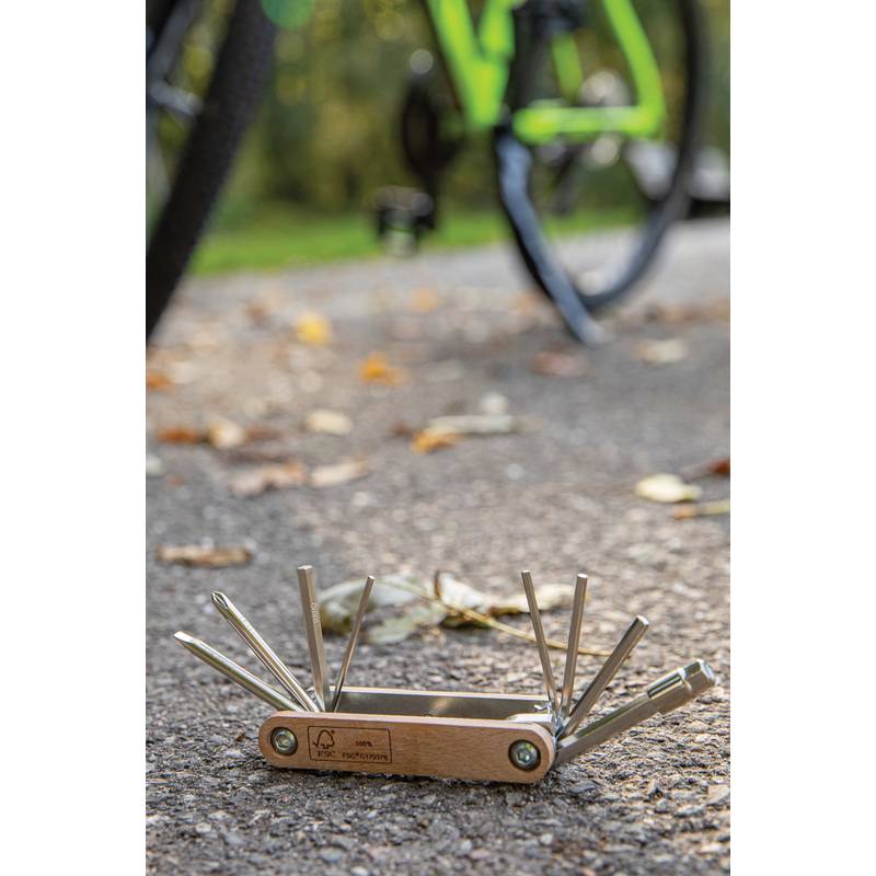 FSC® dřevěná sada imbusů, hnědá FSC® dřevěná sada imbusů, hnědá