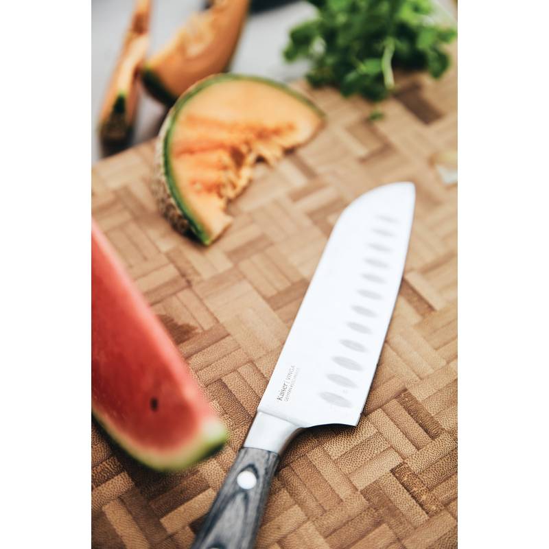 Nôž VINGA Kaiser Santoku, sivá strieborná Nôž VINGA Kaiser Santoku, sivá strieborná