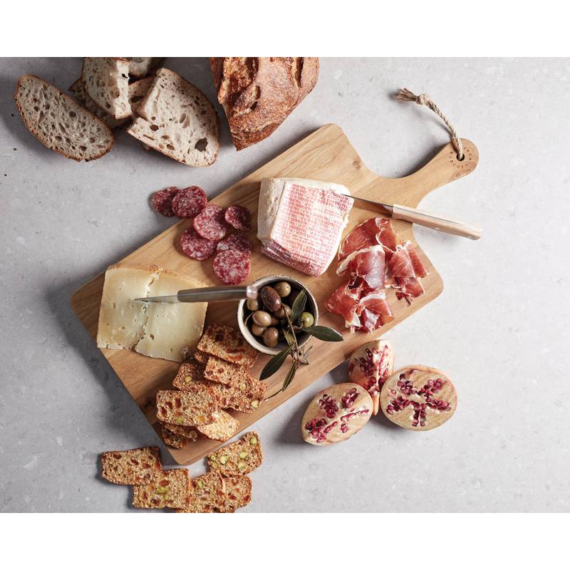 Obdélníková servírovací deska VINGA Buscot, hnědá Obdélníková servírovací deska VINGA Buscot, hnědá