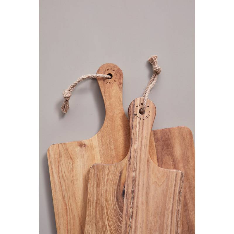 Dlouhá servírovací deska VINGA Buscot, hnědá Dlouhá servírovací deska VINGA Buscot, hnědá