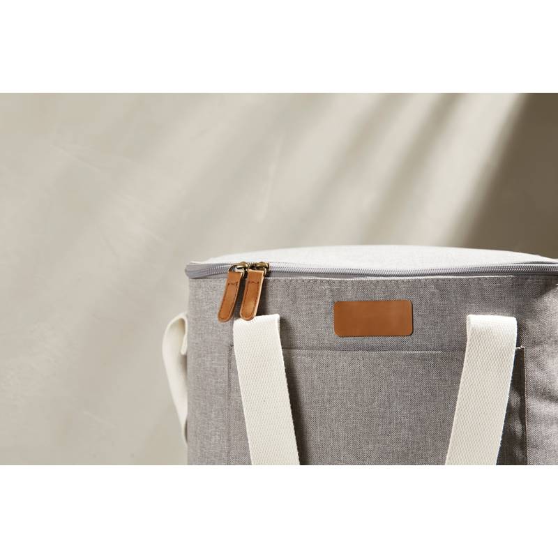 Veľká chladiaca taška VINGA RPET Sortino, sivá Veľká chladiaca taška VINGA RPET Sortino, sivá