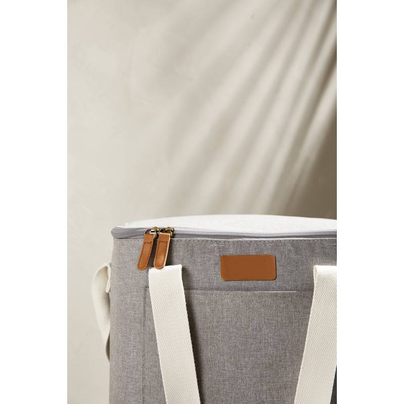 Veľká chladiaca taška VINGA RPET Sortino, sivá Veľká chladiaca taška VINGA RPET Sortino, sivá