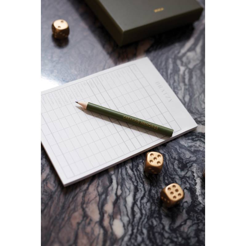 Hra na konferenční stolek VINGA Bratzy, zelená Hra na konferenční stolek VINGA Bratzy, zelená