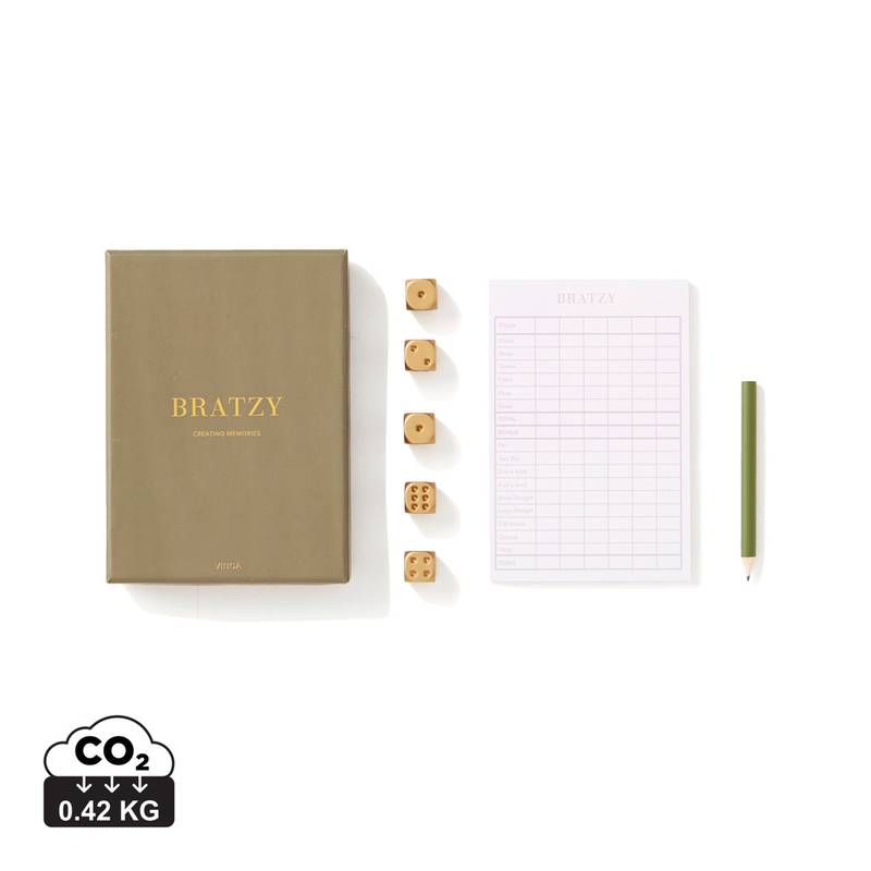 Hra na konferenční stolek VINGA Bratzy, zelená Hra na konferenční stolek VINGA Bratzy, zelená