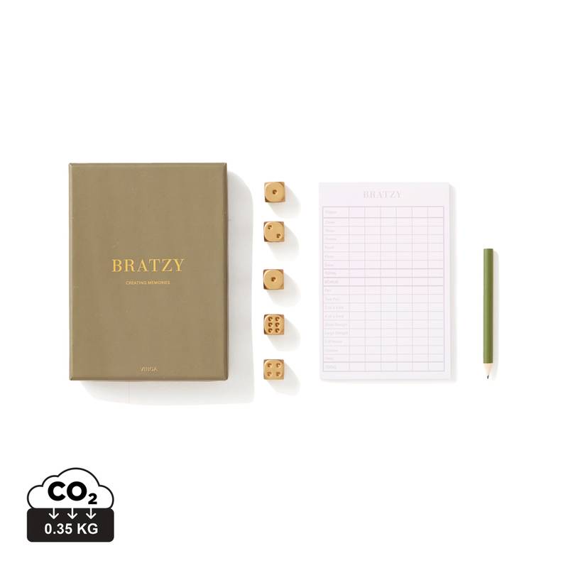 Hra na konferenční stolek VINGA Bratzy, zelená Hra na konferenční stolek VINGA Bratzy, zelená