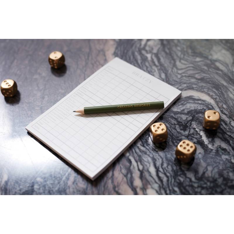 Hra na konferenční stolek VINGA Bratzy, zelená Hra na konferenční stolek VINGA Bratzy, zelená