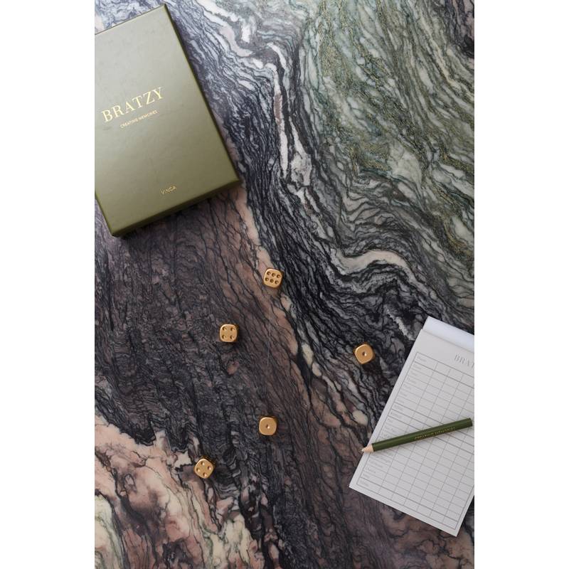 Hra na konferenční stolek VINGA Bratzy, zelená Hra na konferenční stolek VINGA Bratzy, zelená