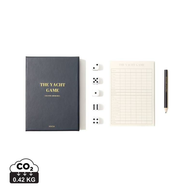 Stolní hra VINGA Yatzy, modrá námořnická Stolní hra VINGA Yatzy, modrá námořnická