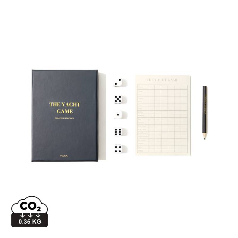 Stolní hra VINGA Yatzy, modrá námořnická Stolní hra VINGA Yatzy, modrá námořnická