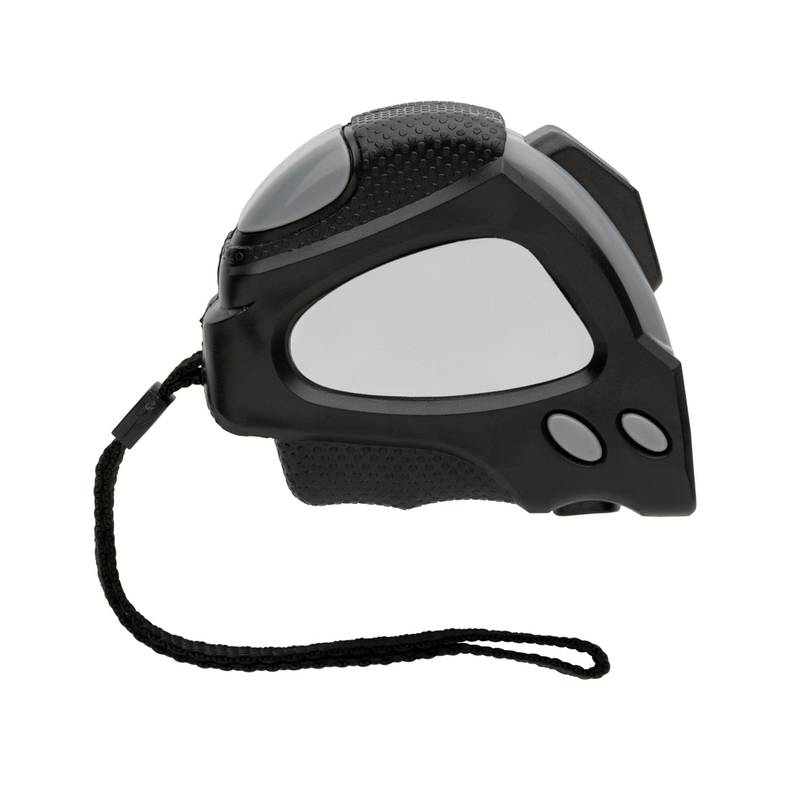 Svinovací metr Auto stop 5m/19mm z RCS recykl. plastu, černá Svinovací metr Auto stop 5m/19mm z RCS recykl. plastu, černá