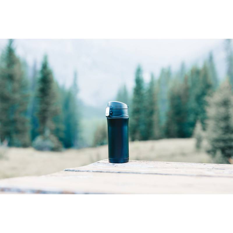 Termohrnek Easy lock z RCS recyklované oceli, černá Termohrnek Easy lock z RCS recyklované oceli, černá