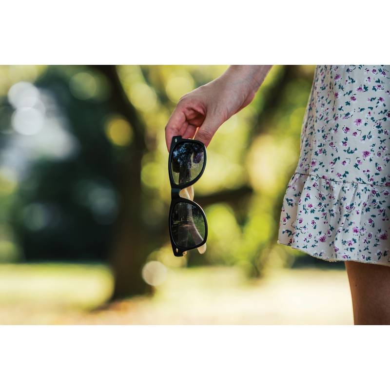 Slnečné okuliare z RCS recykl. plastu a FSC® bambusu, čierna Slnečné okuliare z RCS recykl. plastu a FSC® bambusu, čierna