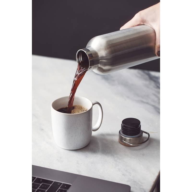 Veľká termofľaša VINGA Miles 1 000 ml, sivá strieborná Veľká termofľaša VINGA Miles 1 000 ml, sivá strieborná