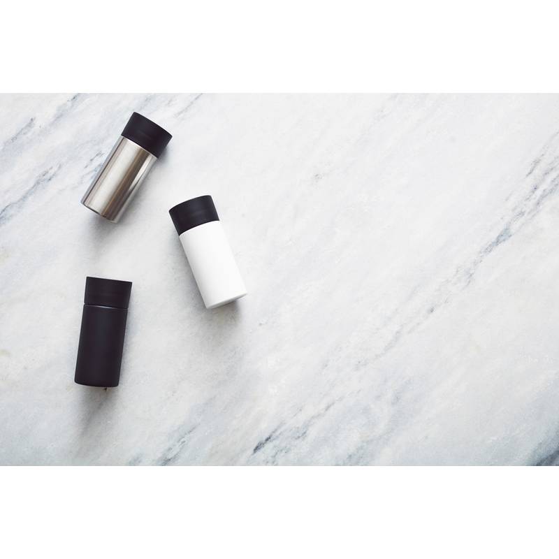 Termohrnek VINGA Otis, šedá stříbrná Termohrnek VINGA Otis, šedá stříbrná