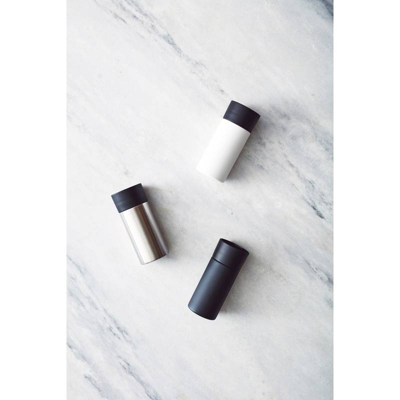 Termohrnek VINGA Otis, šedá stříbrná Termohrnek VINGA Otis, šedá stříbrná