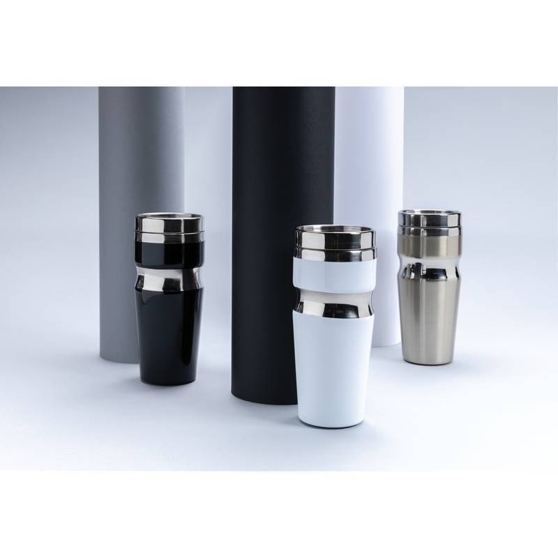 GRISELDA termohrnek, 350 ML, ŠEDÁ GRISELDA termohrnek, 350 ML, ŠEDÁ