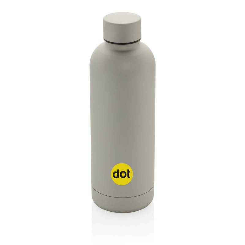 Nerezová dvoustěnná termo láhev Impact, 500ml, stříbrná Nerezová dvoustěnná termo láhev Impact, 500ml, stříbrná