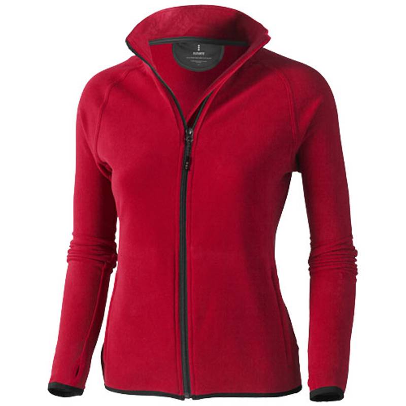 ELEVATE BROSSARD MICRO FLEECE LADIES JACKET červená M ELEVATE BROSSARD MICRO FLEECE LADIES JACKET červená M