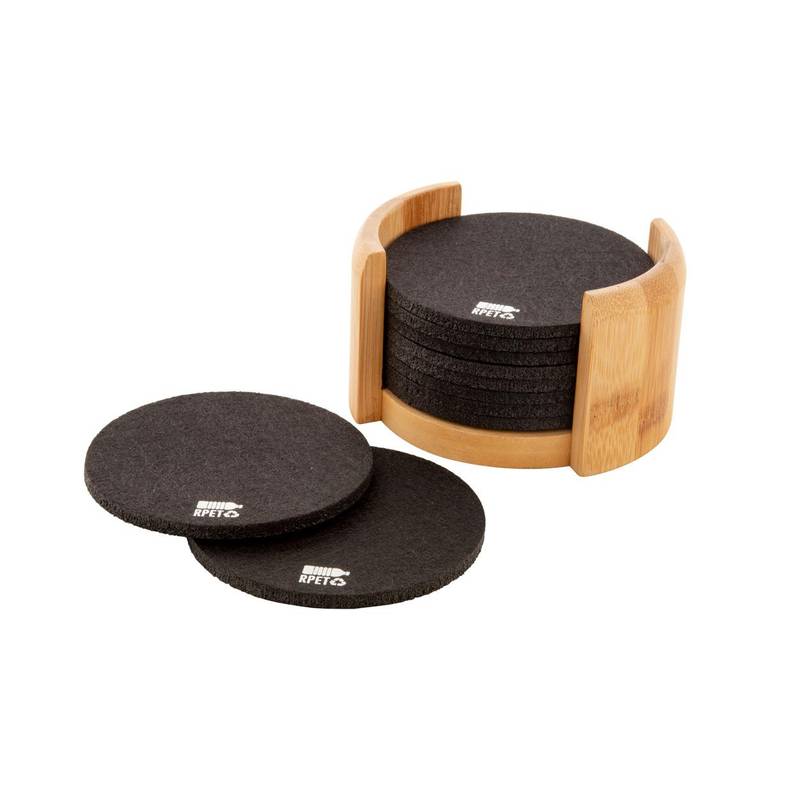 Chiang RPET sada podtácků, černá Chiang RPET sada podtácků, černá