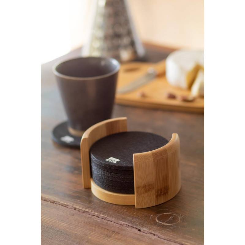 Chiang RPET sada podtácků, černá Chiang RPET sada podtácků, černá