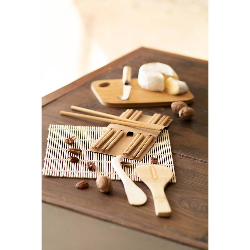 Uramaki sada pro výrobu sushi, hnědá přírodní Uramaki sada pro výrobu sushi, hnědá přírodní