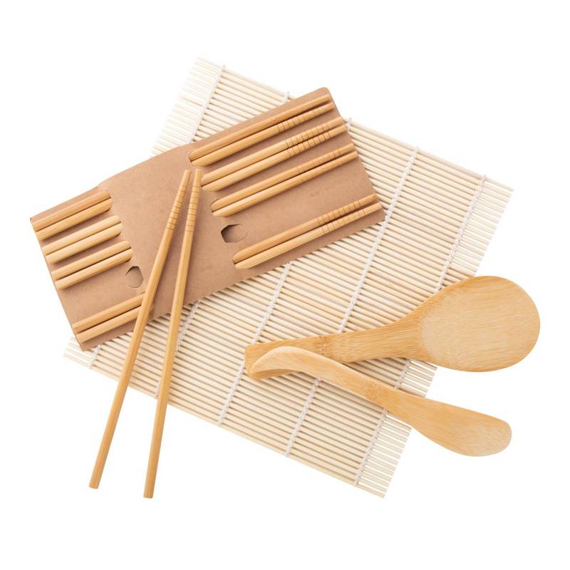 Uramaki sada pro výrobu sushi, hnědá přírodní Uramaki sada pro výrobu sushi, hnědá přírodní