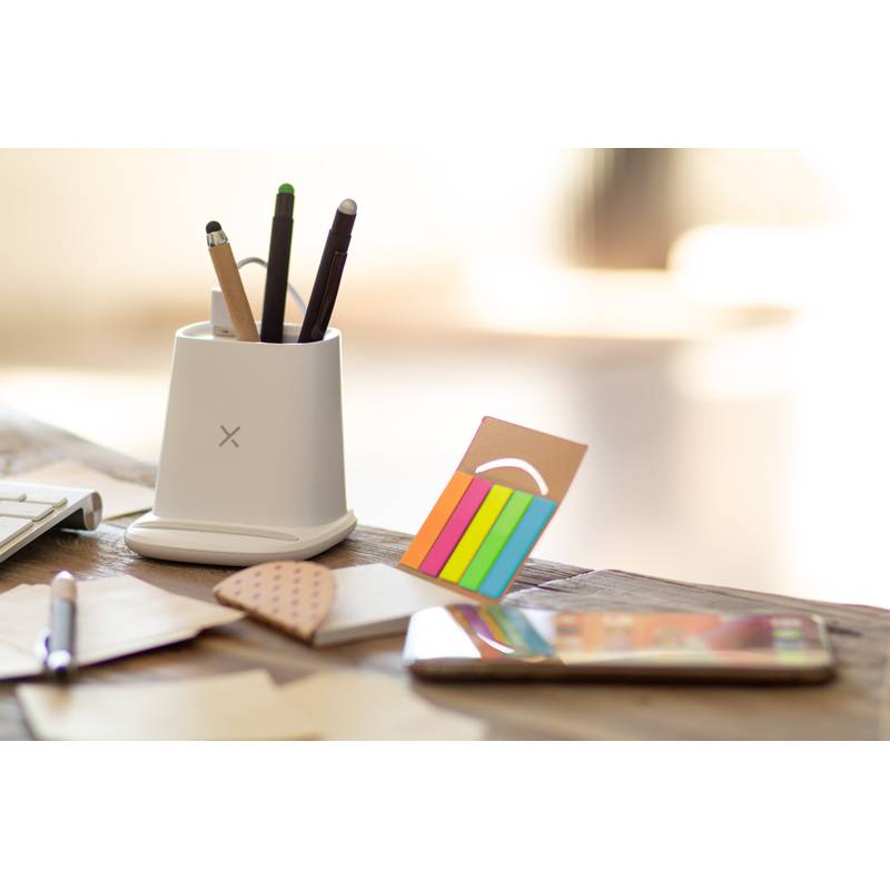 Multicharge multifunkční stojan na pera, bílá Multicharge multifunkční stojan na pera, bílá
