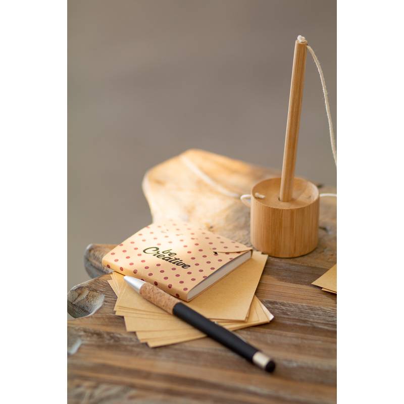 Reppoo pero na recepce, hnědá přírodní Reppoo pero na recepce, hnědá přírodní