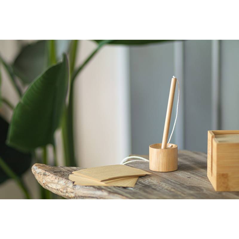 Reppoo pero na recepce, hnědá přírodní Reppoo pero na recepce, hnědá přírodní