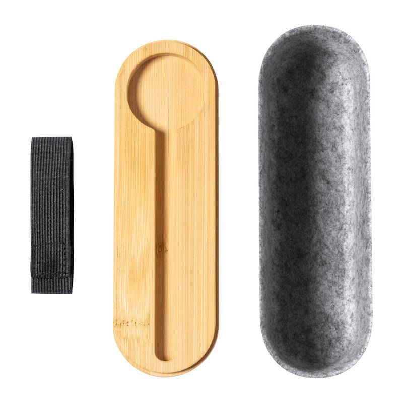 Glaston RPET pouzdro na pera, šedá Glaston RPET pouzdro na pera, šedá