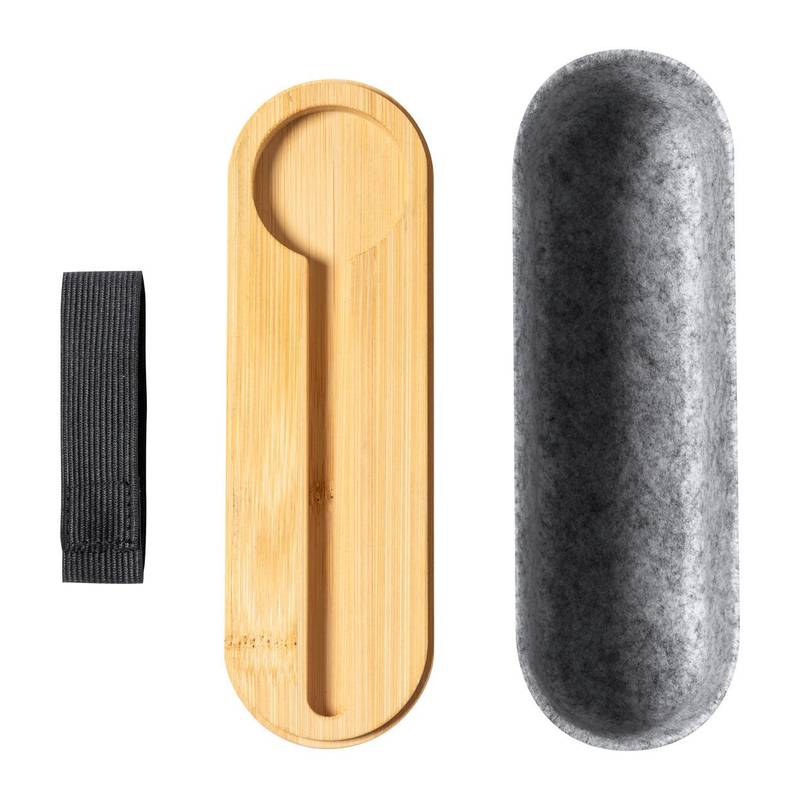 Glaston RPET pouzdro na pera, šedá Glaston RPET pouzdro na pera, šedá