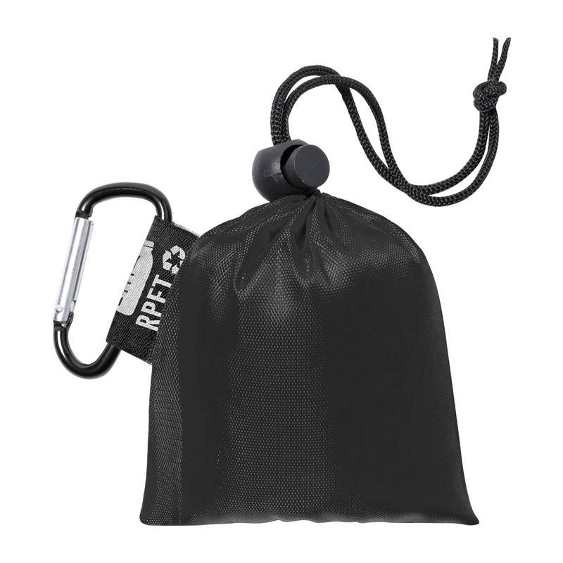 Brinek pončo, černá Brinek pončo, černá