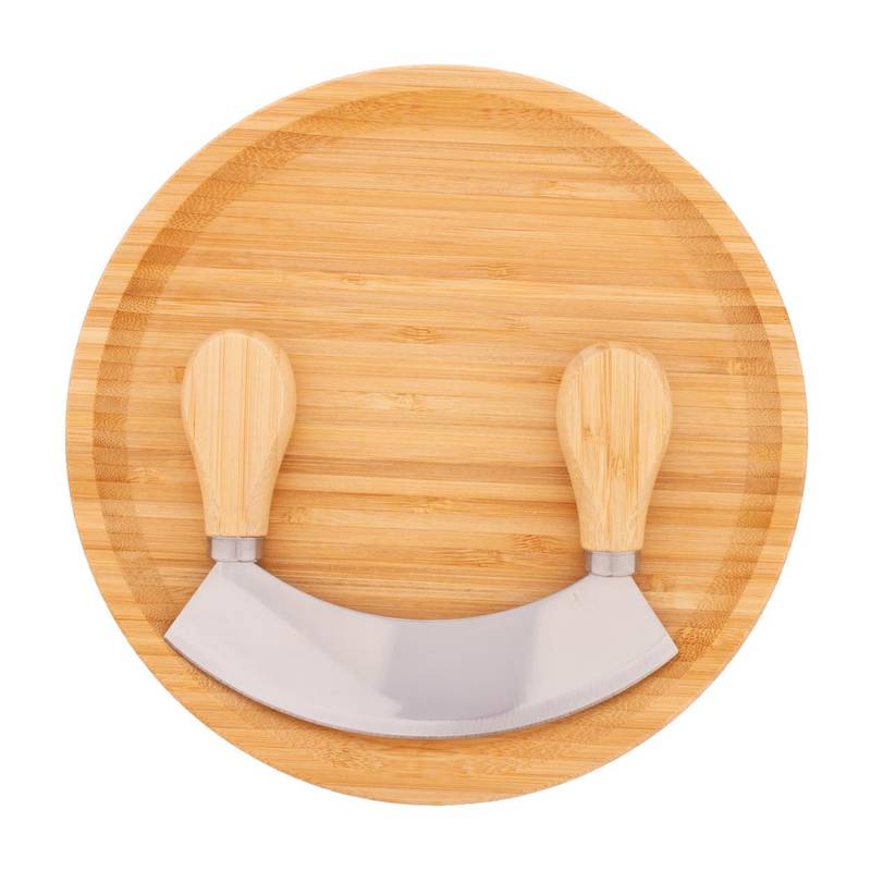 Tabbouleh sada na krájení bylinek, hnědá přírodní Tabbouleh sada na krájení bylinek, hnědá přírodní