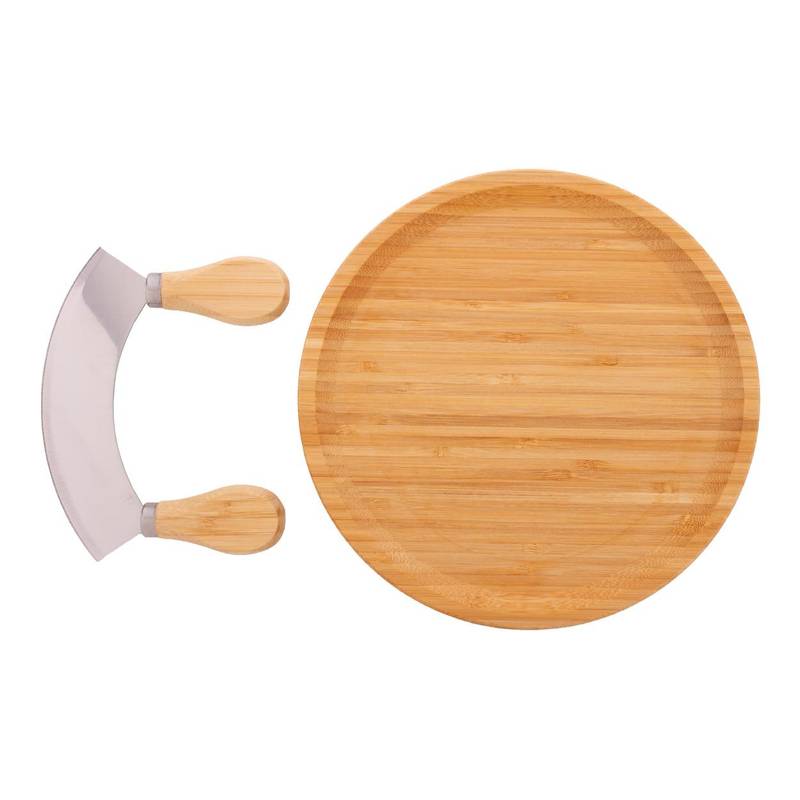 Tabbouleh sada na krájení bylinek, hnědá přírodní Tabbouleh sada na krájení bylinek, hnědá přírodní