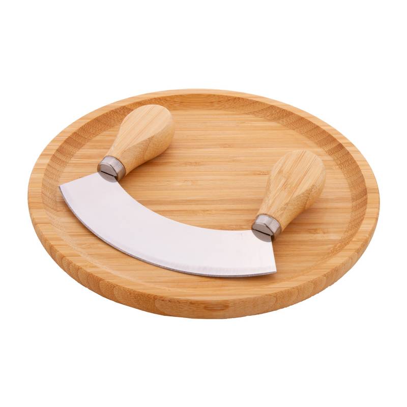 Tabbouleh sada na krájení bylinek, hnědá přírodní Tabbouleh sada na krájení bylinek, hnědá přírodní