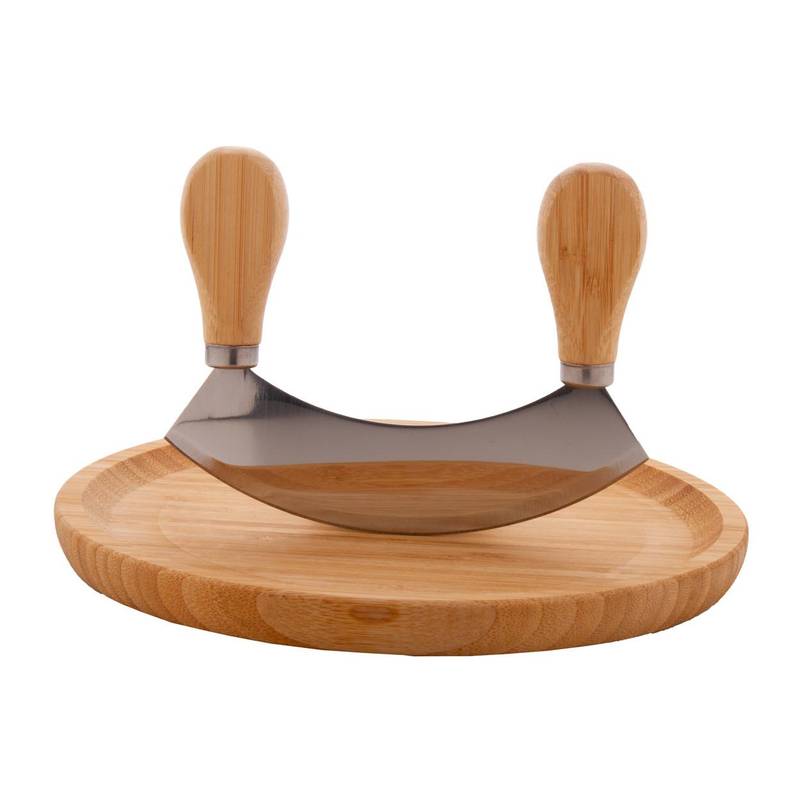 Tabbouleh sada na krájení bylinek, hnědá přírodní Tabbouleh sada na krájení bylinek, hnědá přírodní