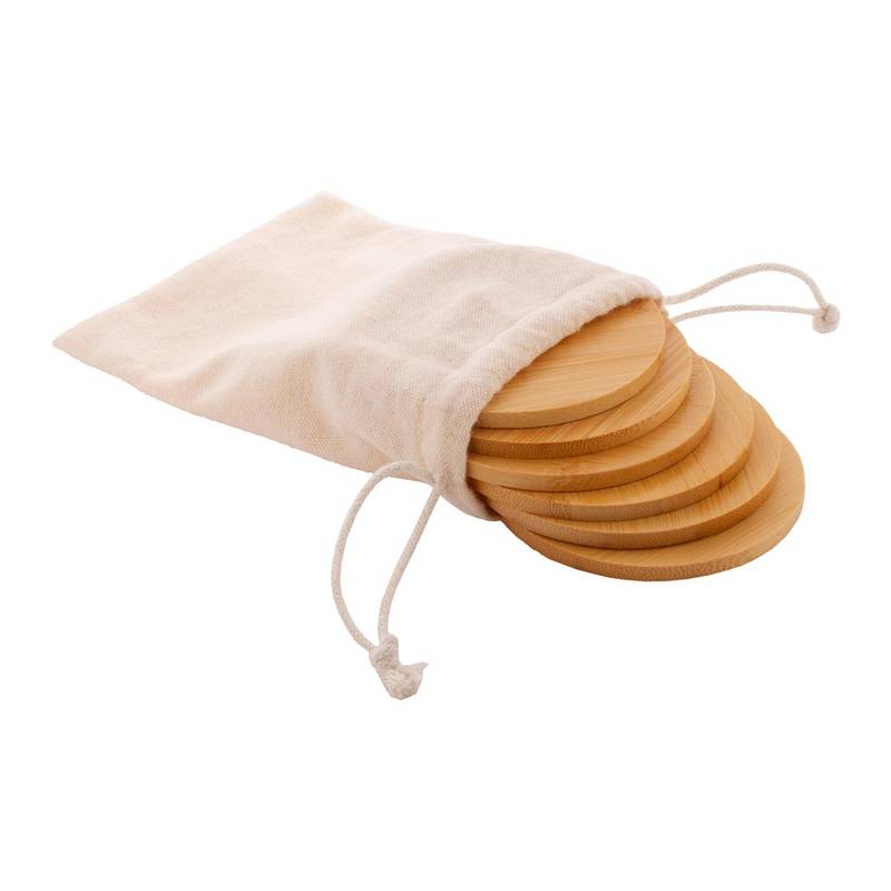 ZhuliMax sada podtácků, hnědá přírodní ZhuliMax sada podtácků, hnědá přírodní