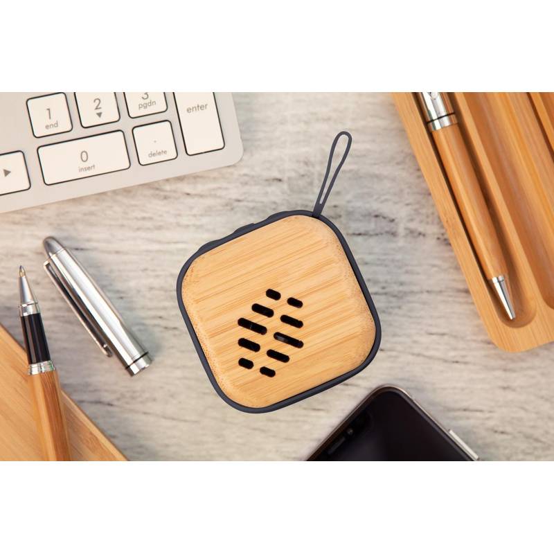 Lombo Bluetooth reproduktor, hnědá přírodní Lombo Bluetooth reproduktor, hnědá přírodní