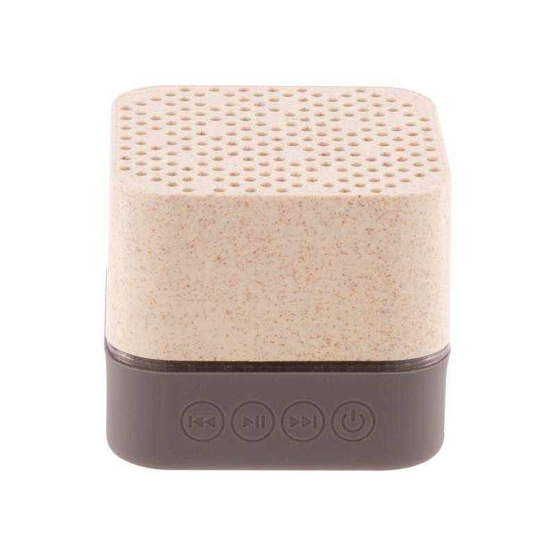 Wheabo Bluetooth reproduktor, hnedá prírodná Wheabo Bluetooth reproduktor, hnedá prírodná