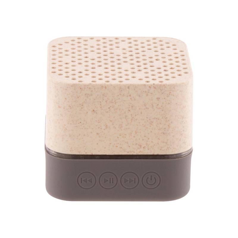 Wheabo Bluetooth reproduktor, hnedá prírodná Wheabo Bluetooth reproduktor, hnedá prírodná