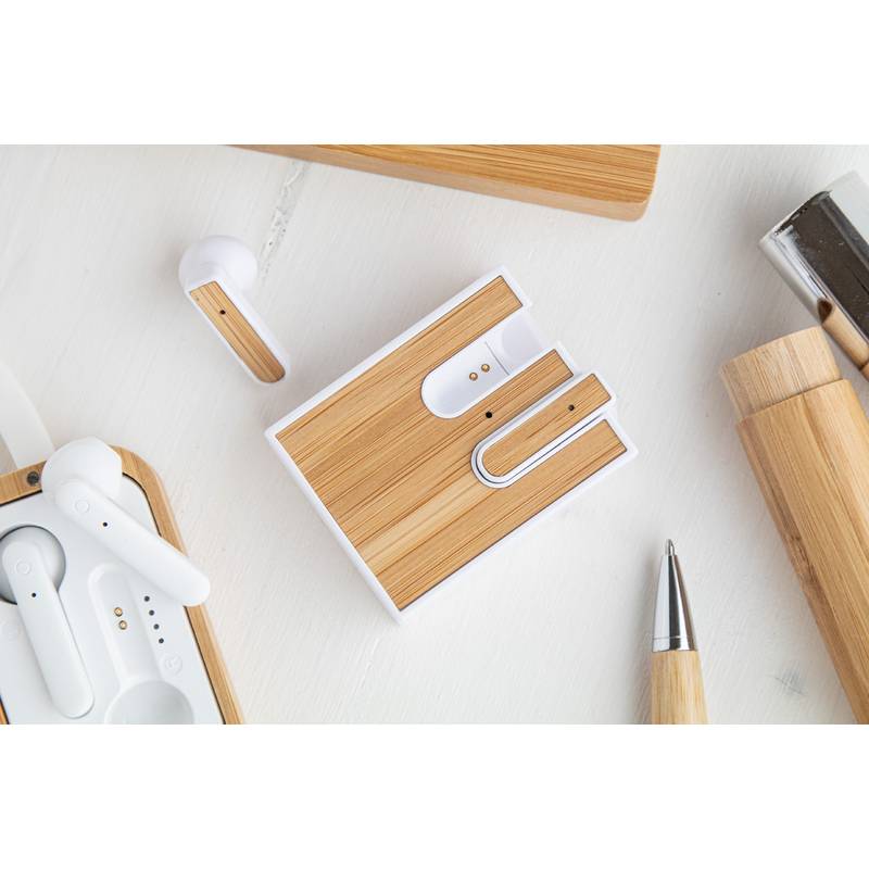 Rabsody Bluetooth sluchátka, hnědá přírodní Rabsody Bluetooth sluchátka, hnědá přírodní