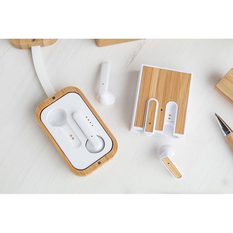 Rabsody Bluetooth sluchátka, hnědá přírodní Rabsody Bluetooth sluchátka, hnědá přírodní