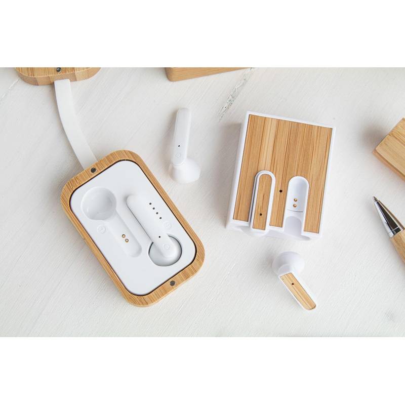 Rabsody Bluetooth sluchátka, hnědá přírodní Rabsody Bluetooth sluchátka, hnědá přírodní